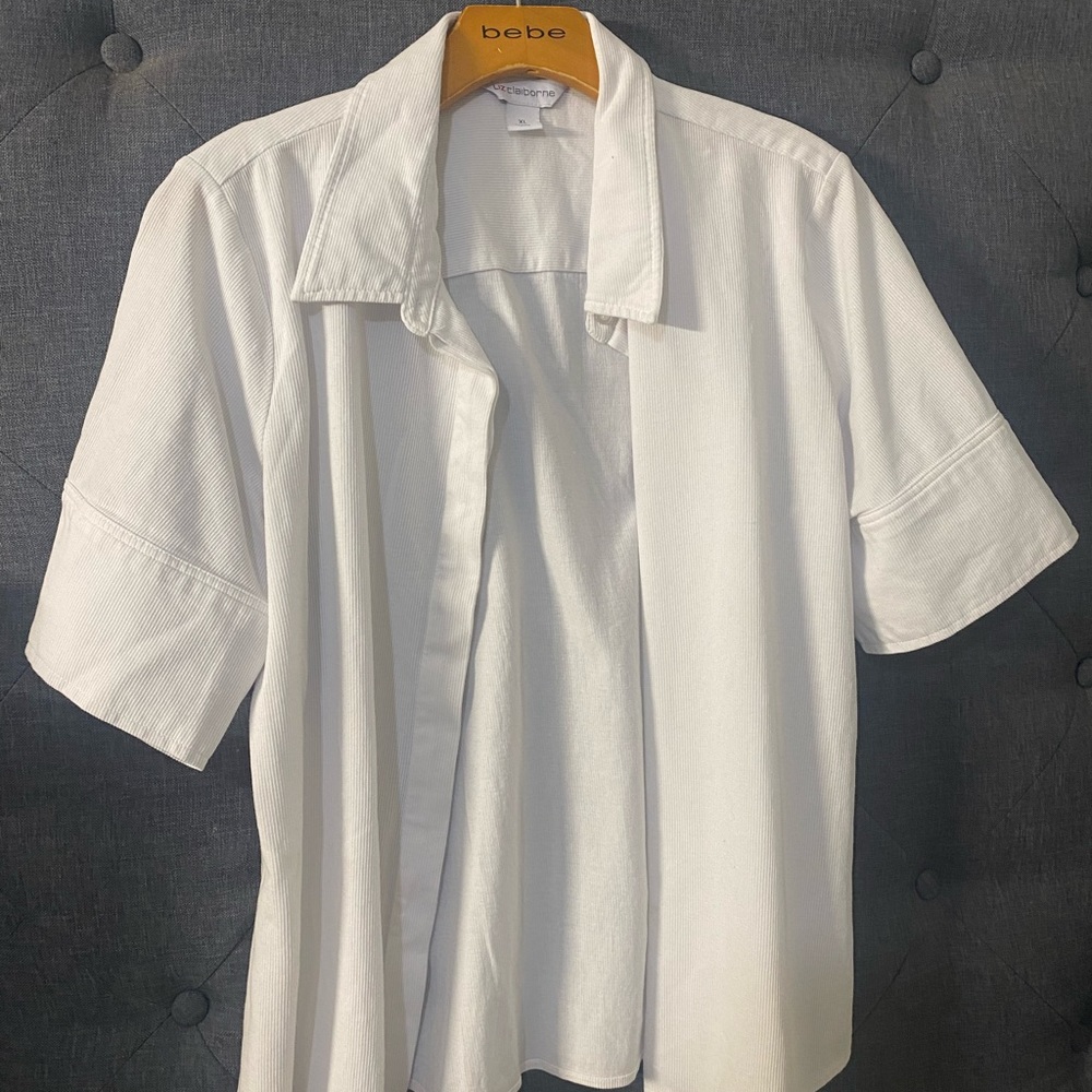 LIZ ClaIborne Color White SIZE XL - Picture 7 of 9